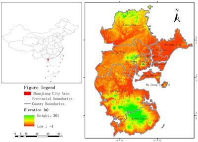 Spatio-temporal variation and prediction of ecological quality based on remote sensing ecological index – a case study of Zhanjiang City, China